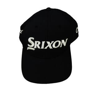 Srixon Cleveland Golf Black Snapback Hat Cap Adjustable